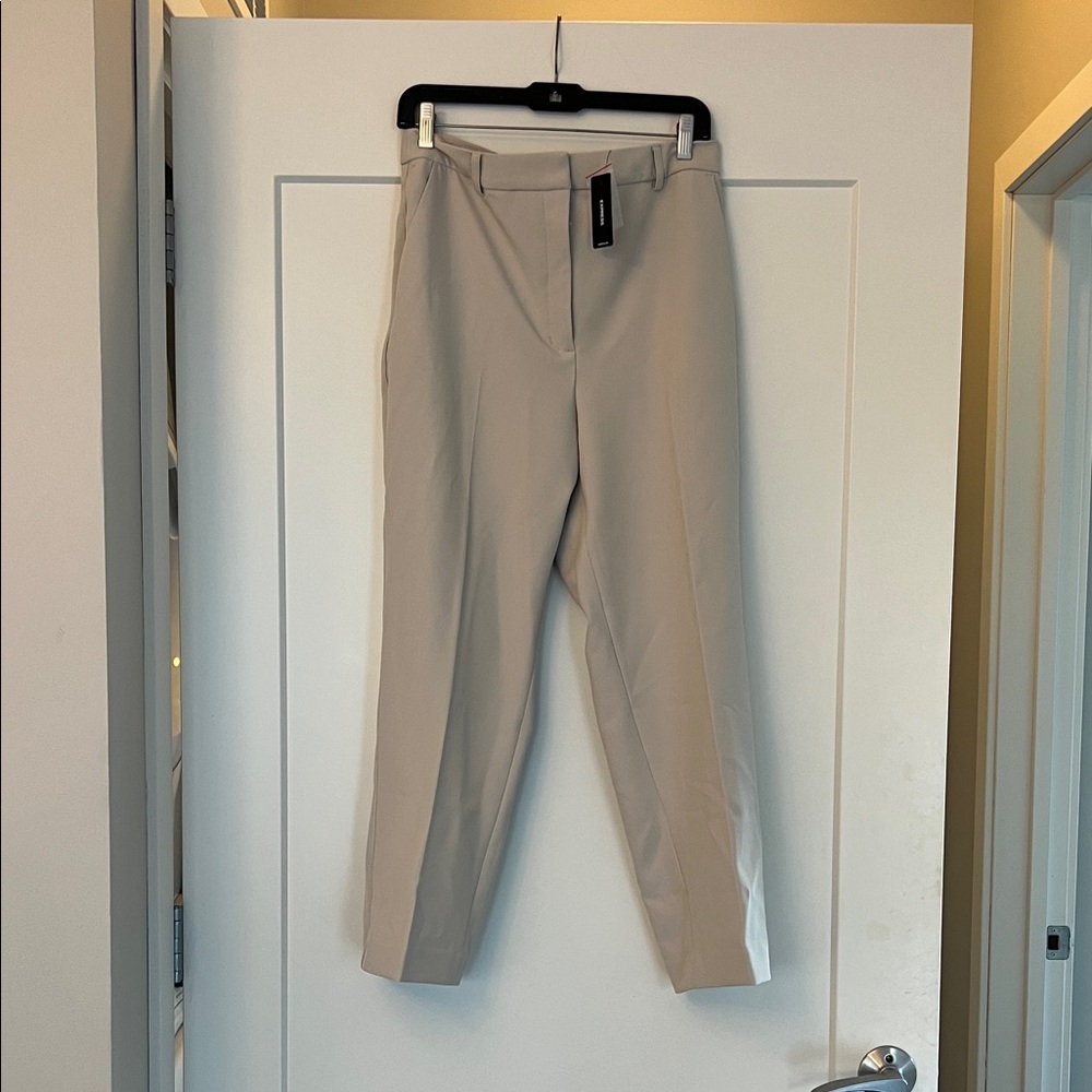 Express Women’s Straight Ankle High Rise Trousers